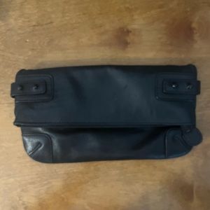 Club Monaco leather clutch